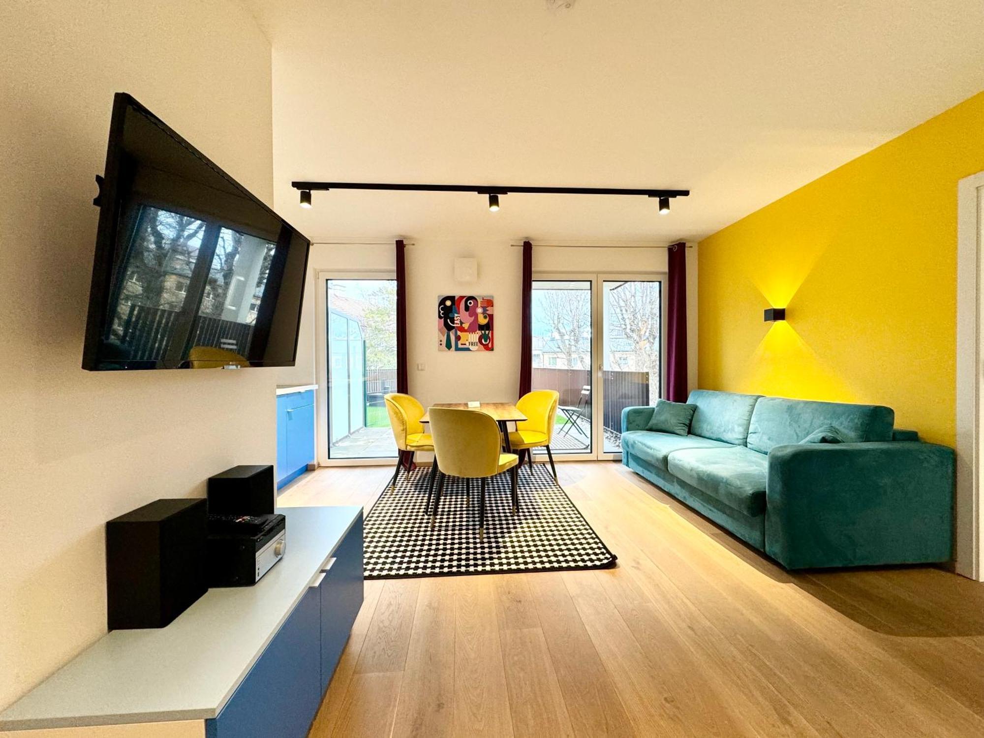 Wohnung Mit Terrasse + Parkplatz ウィーン エクステリア 写真